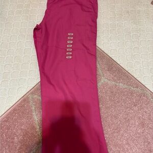 Women's Pink Scrubs Pants